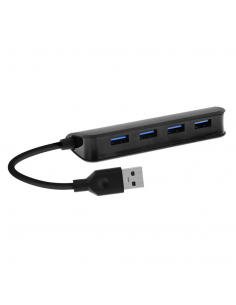 HUB USB-A Vers 4 USB 3.0 T'nB - Noir