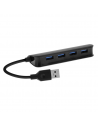 HUB USB-A Vers 4 USB 3.0 T'nB - Noir