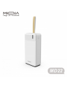 Power Bank Miqia 30000 mAh avec câble USB-C - Blanc