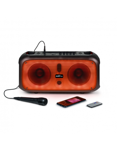 Enceinte Portable Lumineuse Bigben + Micro 200W