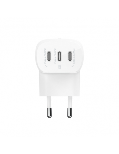 Chargeur Secteur Belkin 3 Ports USB-C PPS 25W + Câble USB-C