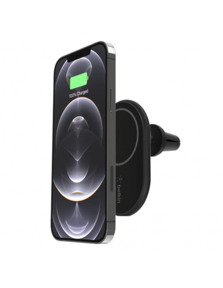 Chargeur De Voiture Magnétique Belkin Sans fil 10W - Noir