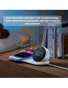 wireless charging clock speaker VIDVIE 5 2