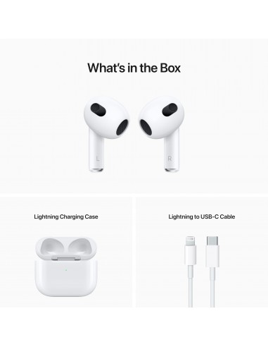 AirPods APPLE (3rd generation) with Lightning...