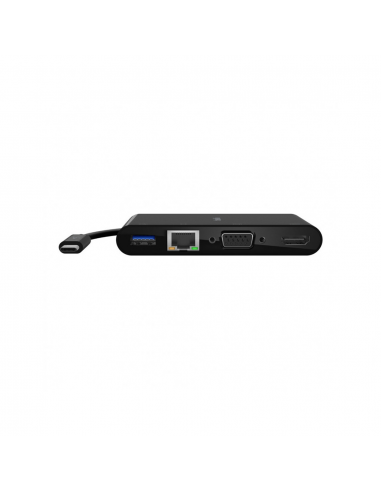 Adaptateur USB-C Belkin Vers Multiport Ethernet/USB-A 3.0/ VGA/HDMI 4K