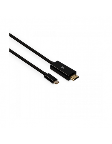 Cable USB Type-C Vers HDMI 4K KSIX 2M