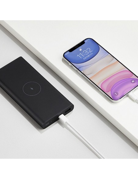 Power Bank Sans Fil XIAOMI 10K / 10W  - Noir