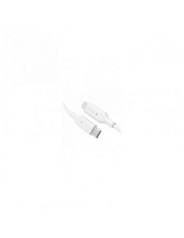 Cable USB-C Vers Lightning Hama 1m - Blanc