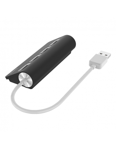 HUB USB HAMA  2.0 4 PORTS - NOIR