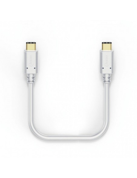 Cable Hama USB-C  1.5m - Blanc