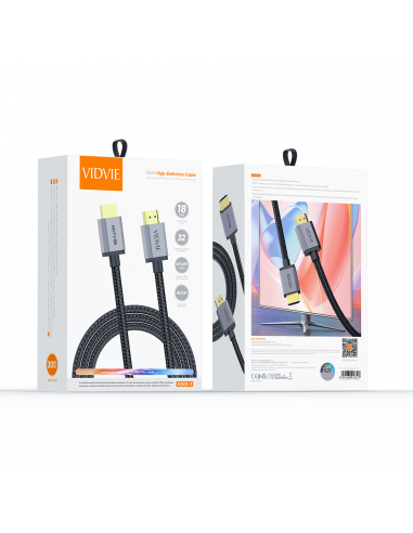 Cable HDMI 4K Vidvie 3M