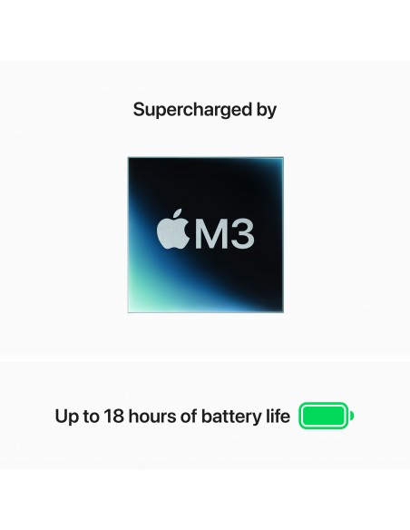 MacBook Air 13 Apple M3 CPU 8c GPU 8c SSD 256Go MidnightMacBook Air 13 Apple M3 CPU 8c GPU 8c SSD 256Go Midnight