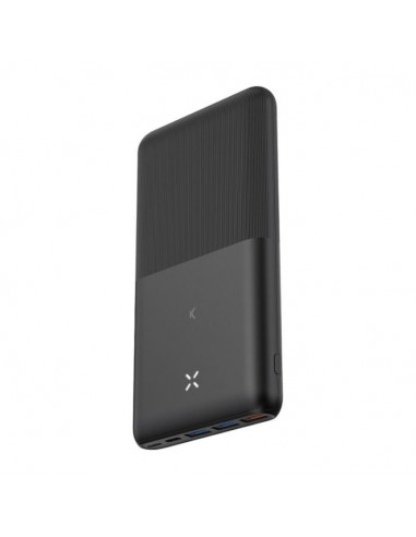 Power Bank KSIX Ultra Slim 20000 mAh 22W avec câble USB-C Noir