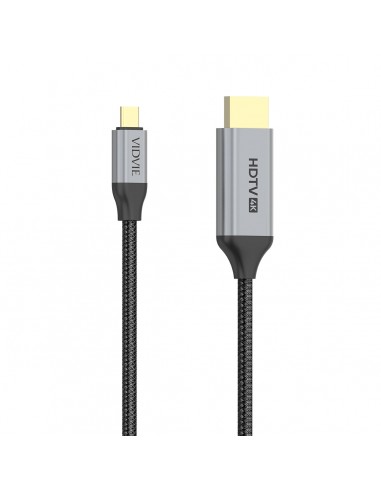 Cable Type-C Vers HDMI 4K Vidvie 2M