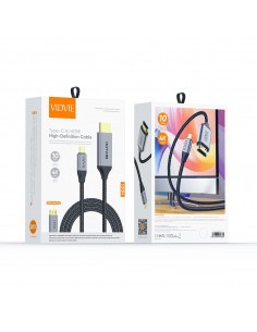 Cable Type-C Vers HDMI 4K Vidvie 2M 2