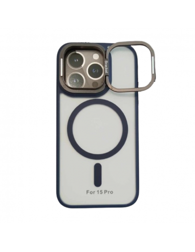Coque Avec MagSafe + Support Pour iPhone 15 Pro