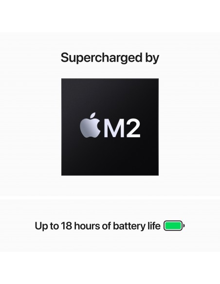 MacBook Air 15" Apple M2 CPU 8C GPU 10C SSD 256Go Occ - Space Grey