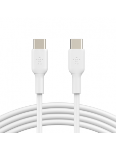CABLE BOOSTCHARGE USB-C VERS USB-C 1M, blanc