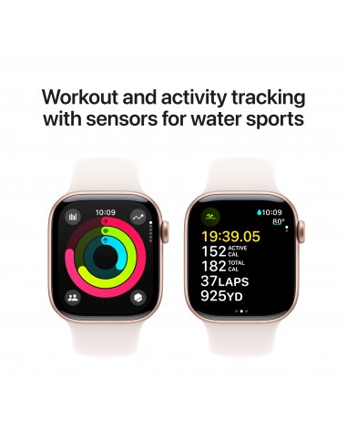 Apple Watch S10 GPS 42mm Rose Gold Al Case...