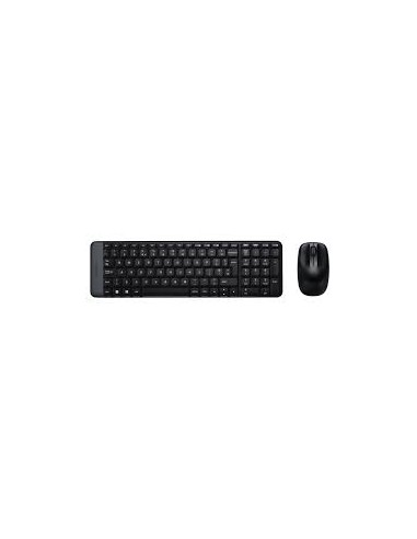 Clavier + Souris Sans fil Logitech MK220 - Black