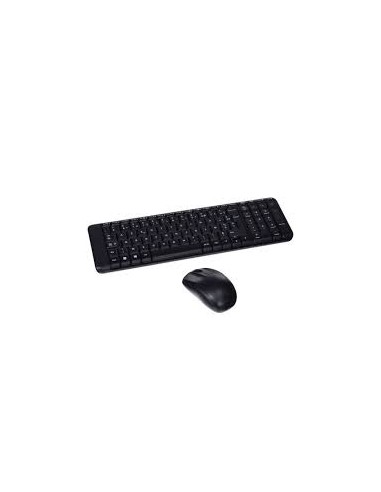 Clavier + Souris Sans fil Logitech MK220 - Black