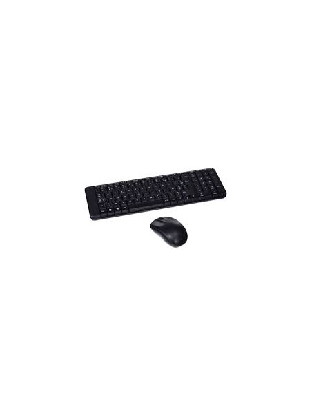 Clavier + Souris Sans fil Logitech MK220 - Black