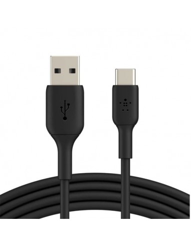 CABLE BOOSTCHARGE Belkin USB-A VERS USB-C 1M, NOIR