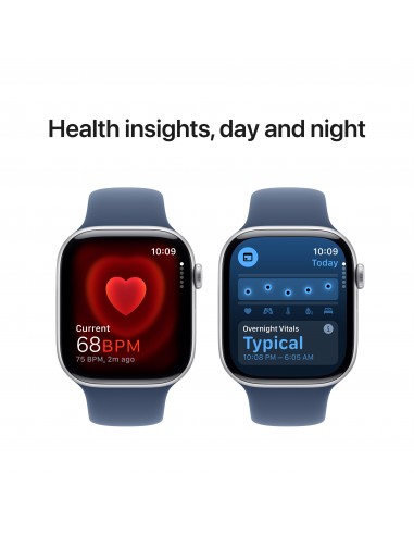 Apple Watch Series 10 GPS 46mm Silver Aluminium...