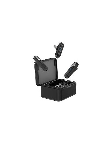 Microphone sans fil Type-C Vidvie 2.4G - Noir