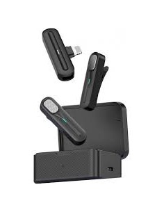 Microphone sans fil Lightning Vidvie 2.4G - Noir