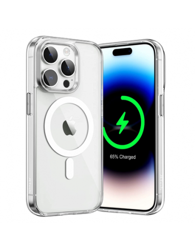 Coque transparente Avec MagSafe Pour iPhone 13 Pro