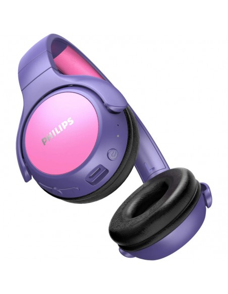 Casque Kids Bluetooth PHILIPS - Rose / Violet